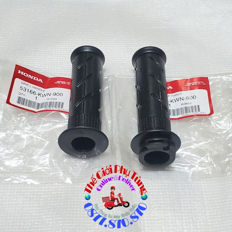 Cặp bao tay PCX đời đầu 2010 - PCX Thái zin Honda Thái Lan - 53166-KWN-900/ 53140-KWN-900