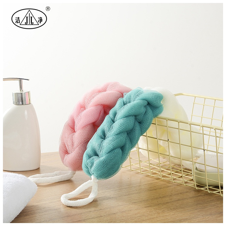 Bông Tắm Dài Cao Cấp Lưới PE Dày Mềm Mại An Toàn Sức Khỏe (Mix Nhiều Màu) 88265