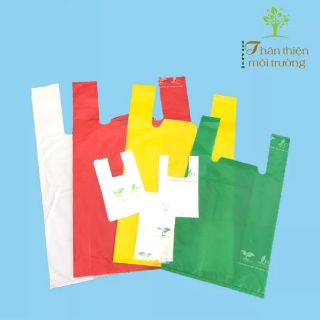  Túi nilon hai quai tự hủy sinh học