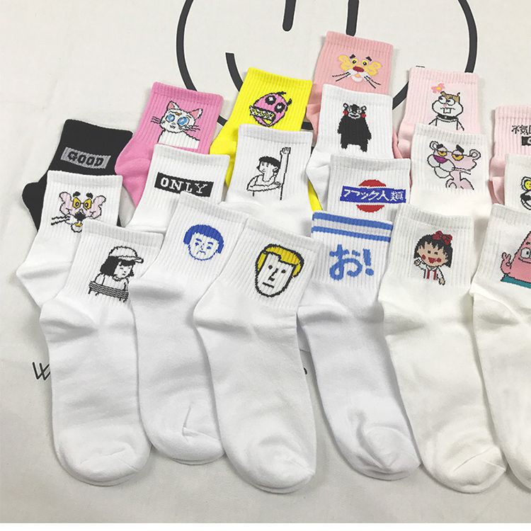 Combo 60 đôi vớ ulzzang cartoon các loại