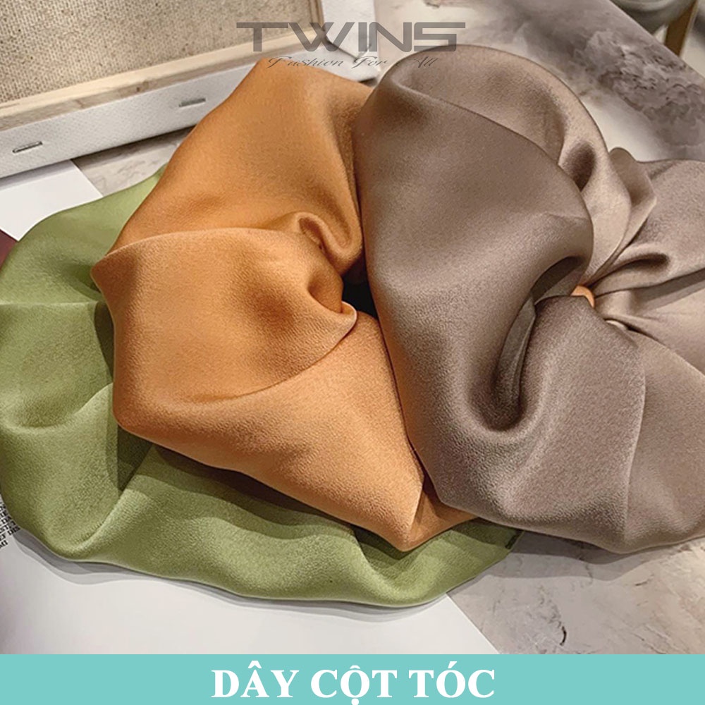 Dây cột tóc, buộc tóc scrunchies SD202 dễ thương, cute, xinh đẹp phong cách Hàn Quốc làm phụ kiện tóc thời trang cho nữ