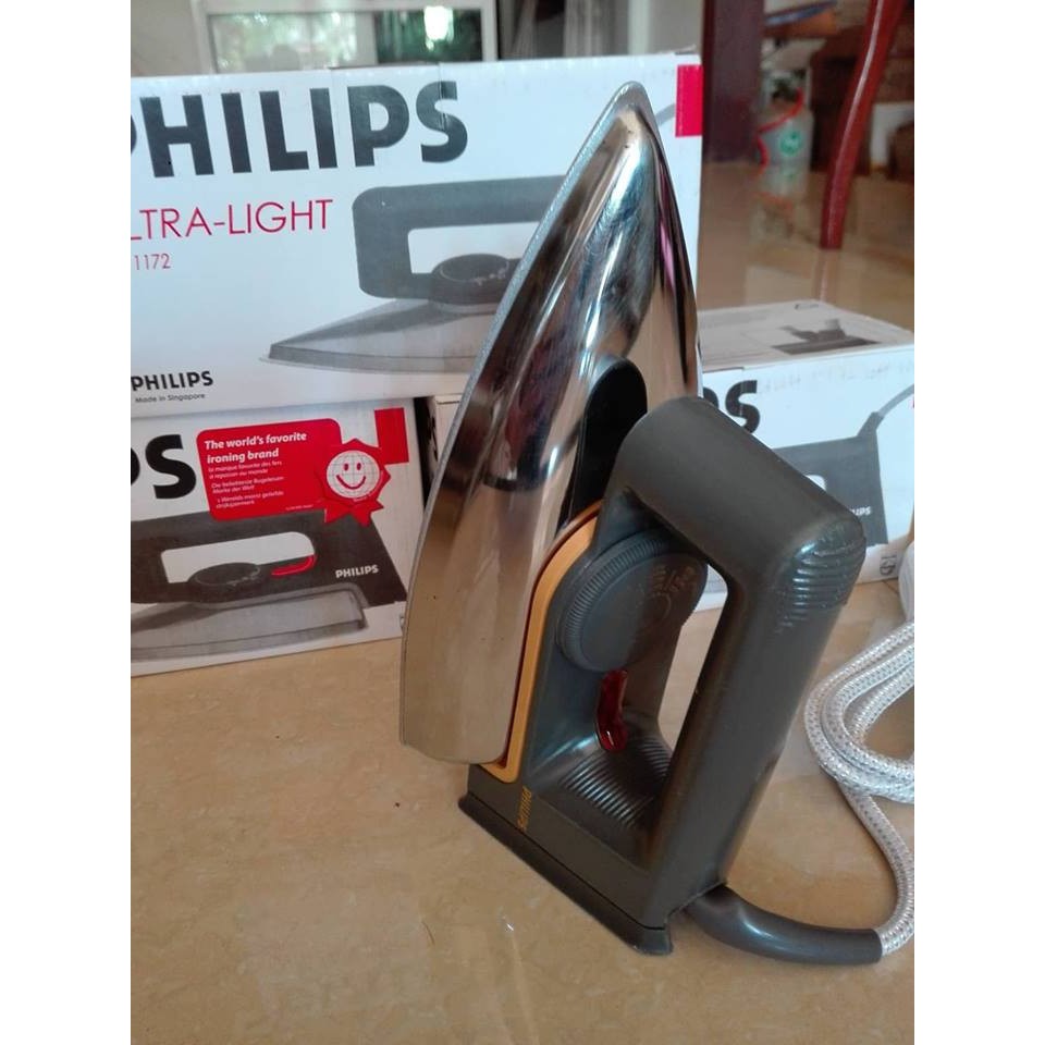 Bàn ủi Philips HD1172 (ĐEN) - Hàng chính hãng