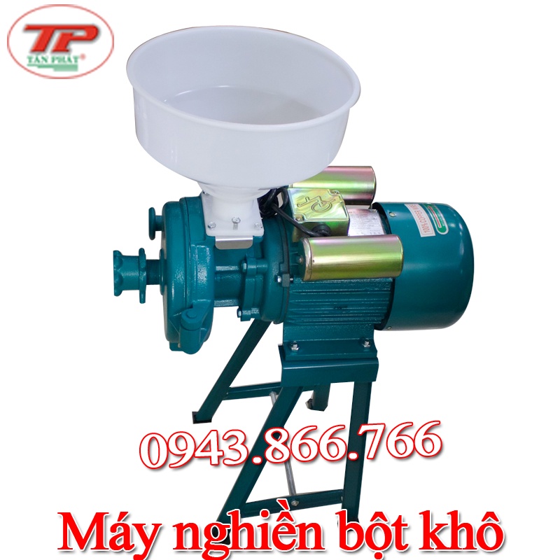 Máy xay bột khô đa năng nghiền các loại hạt ngũ cốc và gạo motor 2,2kw