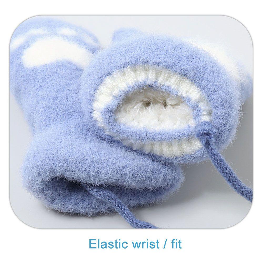 Găng Tay Lông Nhung Hình Móng Mèo Mềm Mại Cho Bé MIHAN1