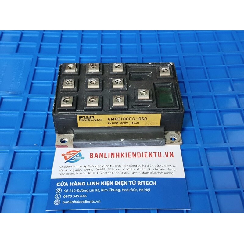 6MBI100FC-060 Module IGBT Fuji 100A 600V (Tháo máy)