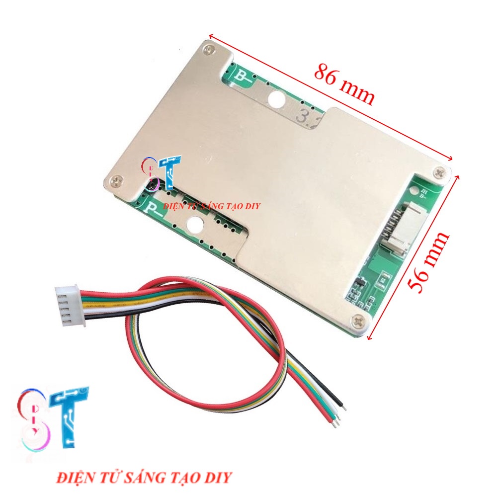 Mạch Sạc Và Bảo Vệ Pin 3.2V LifePo4 12.8V 4S 120A