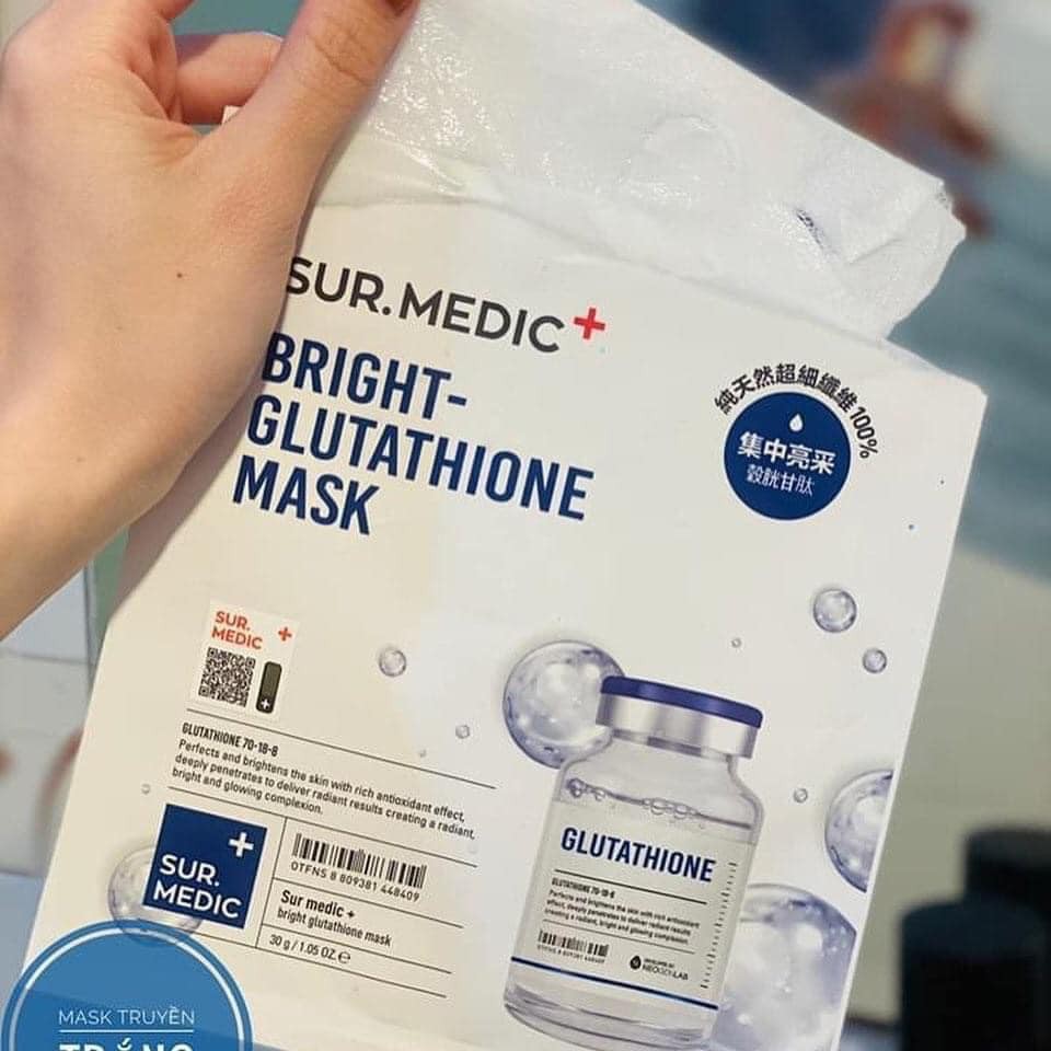 Mặt Nạ Sur. Medic Bright Glutathione Mask