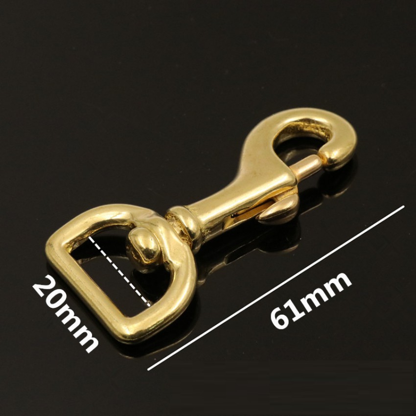 ️🏆️🏆️Móc Khóa Đồng Nguyên Chất 4 Size -  - Đáy Vuông Cố Định