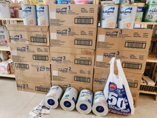 Sữa Aptamil Úc số 1-2-3