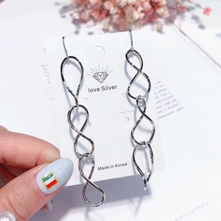 khuyên tai xoắn 3 số 8