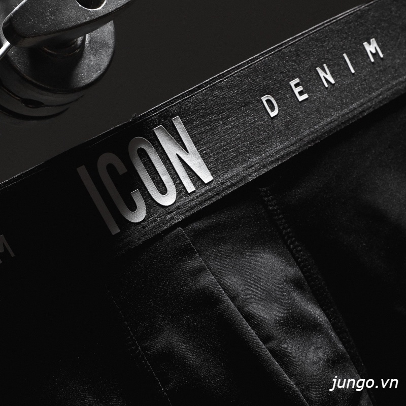 Quần lót nam ICON Demin cao cấp chất thun lạnh đẹp quần sịp nam đùi mềm mại co dãn jungo