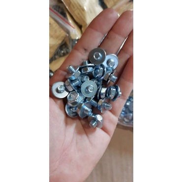 Ốc Hộp Xích Zin hộp sên 6mm×6mm