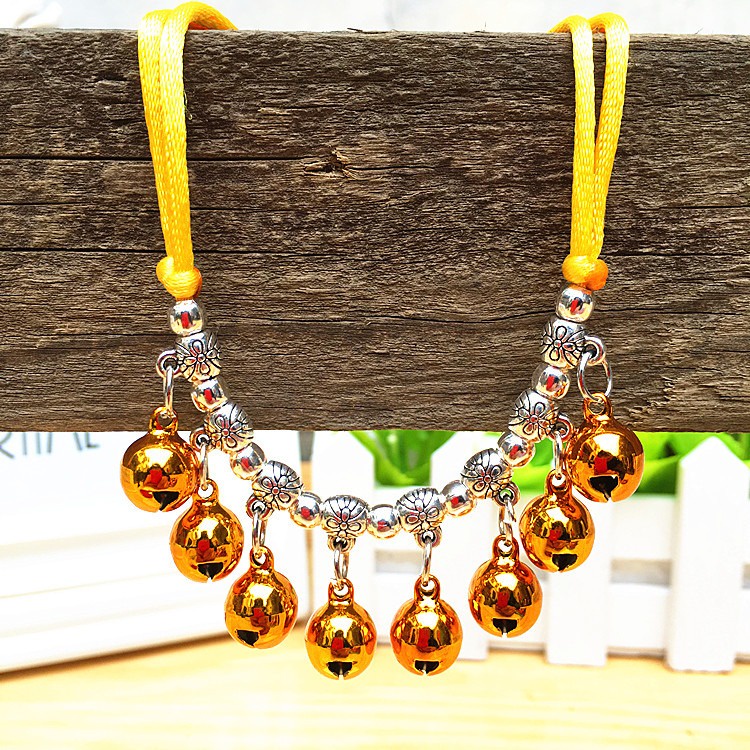 Vòng Cổ Có Chuông Màu Sắc Tươi Sáng Thời Trang Cho Thú Cưng