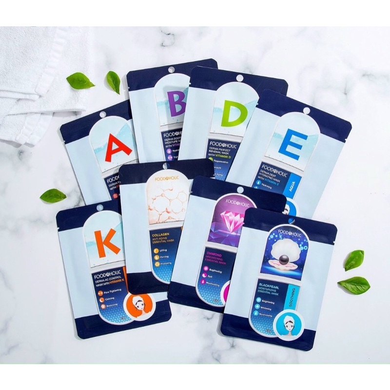 Mặt Nạ Giấy Cao Cấp Chăm Sóc Da Foodaholic Essential Mask 23g