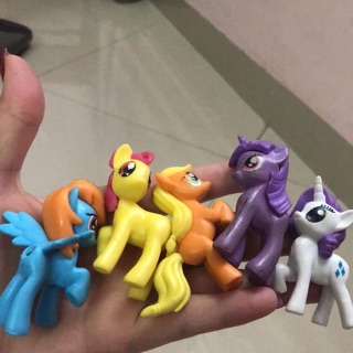 Bộ đồ chơi pony 12 con size 7-8 cm