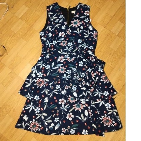 Đầm tầng Ted Baker Dewana bouquet tiered skirt dress