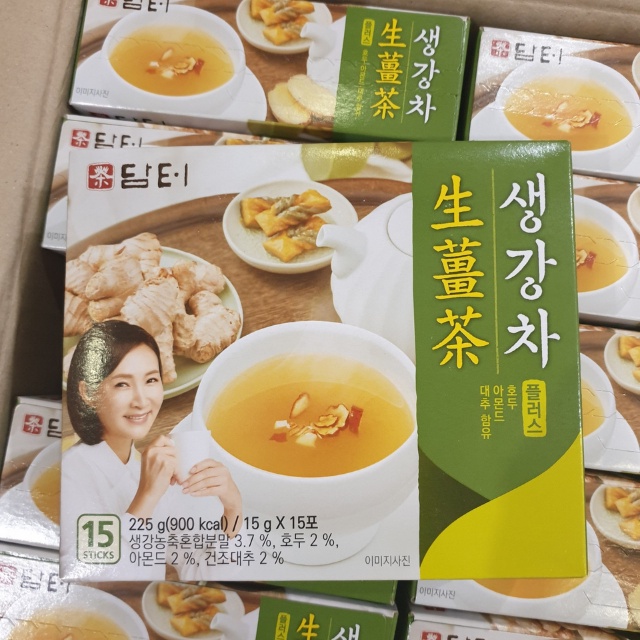 Trà Gừng,Táo Đỏ Óc Chó Damuth Hàn Quốc Hộp 15 Gói. Sát Khuẩn Họng, Giải cảm, Tăng Cường miễn Dịch, Làm Ấm Cơ Thể. | BigBuy360 - bigbuy360.vn