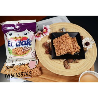 Mì enaak ăn sống kem hành tây 12 gói (lẻ) 30 gram tím
