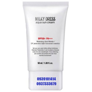 KEM CHỐNG NẮNG MILKY DRESS TUÝP NHỎ