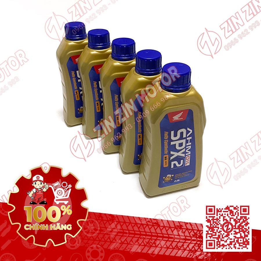 NHỚT AHM 800ML TAY GA SỬ DỤNG 3000KM CHO VARIO, AIRBLADE, VISION, LEAD, SH150i