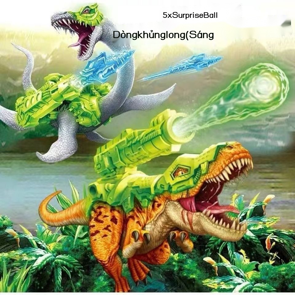 ﹊✺ZURU5 lần khủng long phát sáng bất ngờ quả trứng phá hủy siêu thị hàng hóa hộp mù hộp dễ thương búp bê vật nuôi trẻ em