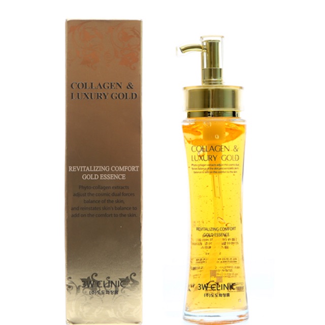 Tinh Chất Trắng Da Collagen Luxury Gold 3w Clinic Hàn Quốc 150ml