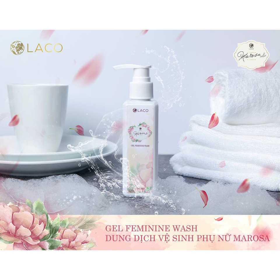 FREESHIP -  Dung Dịch Vệ Sinh Phụ Nữ Marosa Laco