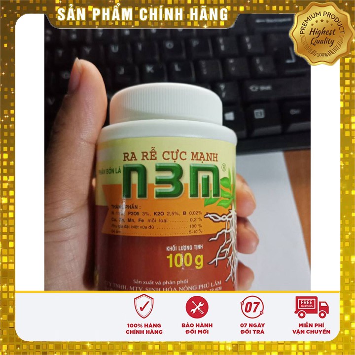 Phân bón kích rễ N3M tếp sức cây trồng -100gr