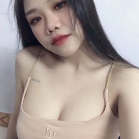 Áo Hai Dây Thời Trang Ulzzang Họa Tiết Chữ M, [AdorablexBeautiful], Top Hai Dây Basic 3 Màu Hot Trend 2021 Ảnh Thật
