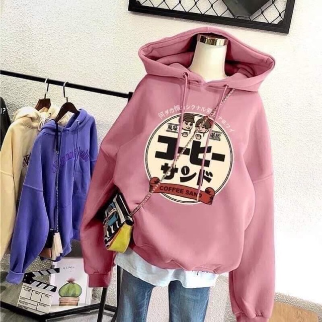 áo nỉ hoddie nam nữ ( được chọn màu nhưng k đc chọn hình)