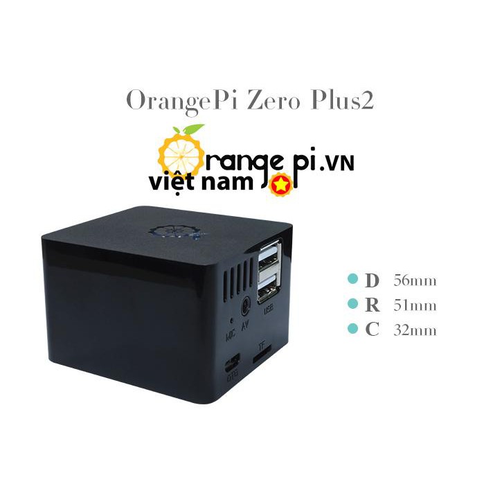 Vỏ cho Orange Pi Zero gắn extension