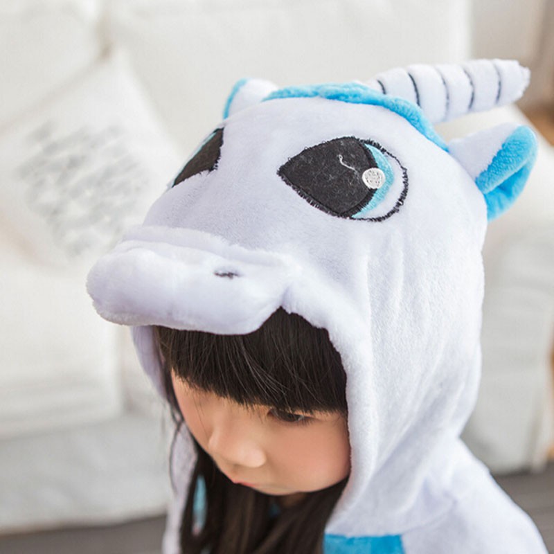 Unicorn Kigurumi Adult Women  Pajama Animal Anime Cosplay Party Performance Halloween  Pijama