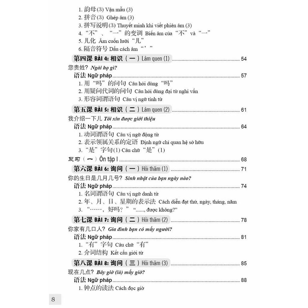 Cuốn sách 301 Câu Đàm Thoại Tiếng Hoa (Tái bản - Không màu)