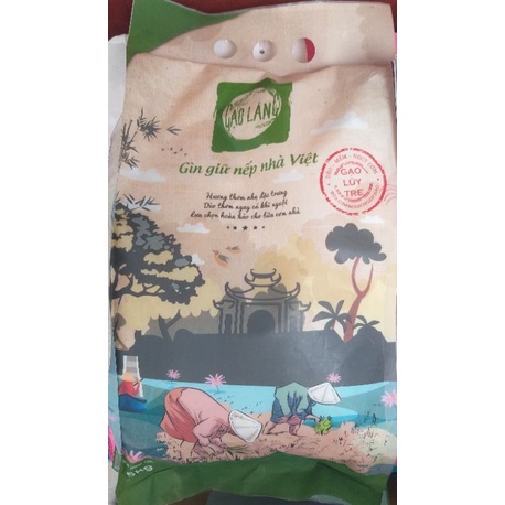 Gạo LÀNG - LŨY TRE/ Gạo THƠM LÀI (Túi 5kg/ 2kg) (Mua 1 túi 5kg tặng 1 nước tương, Mua 2 túi 2kg tặng 1 xô nhựa)