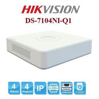 Đầu ghi hình camera ip 4 kênh hikvision ds-7104ni-q1