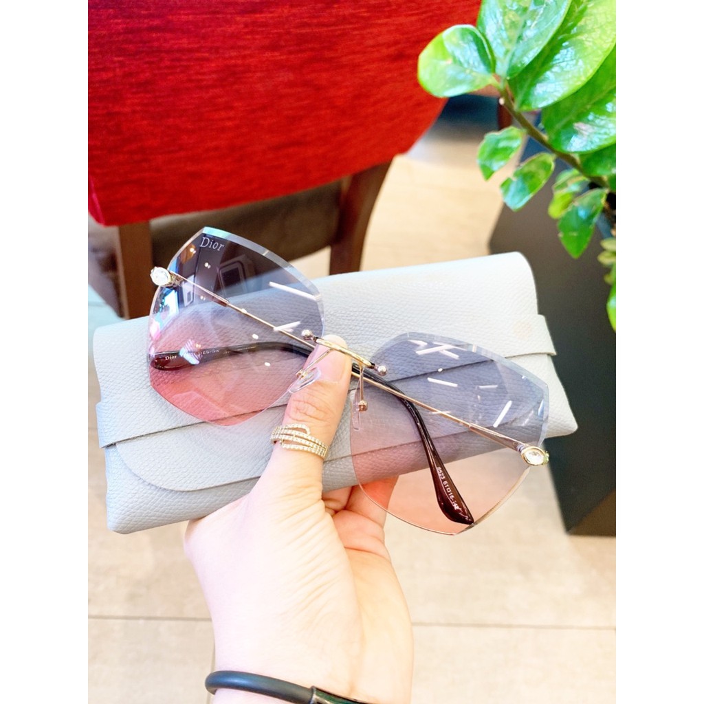 Mắt kính thời trang cao cấp gọng kim loại cho nữ A245 UV 💎 FREESHIP 💎 chống tia UV400 | BigBuy360 - bigbuy360.vn