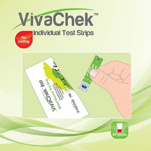 Combo 2 hộp que đường huyết VivaChek Ino 50 que/hộp