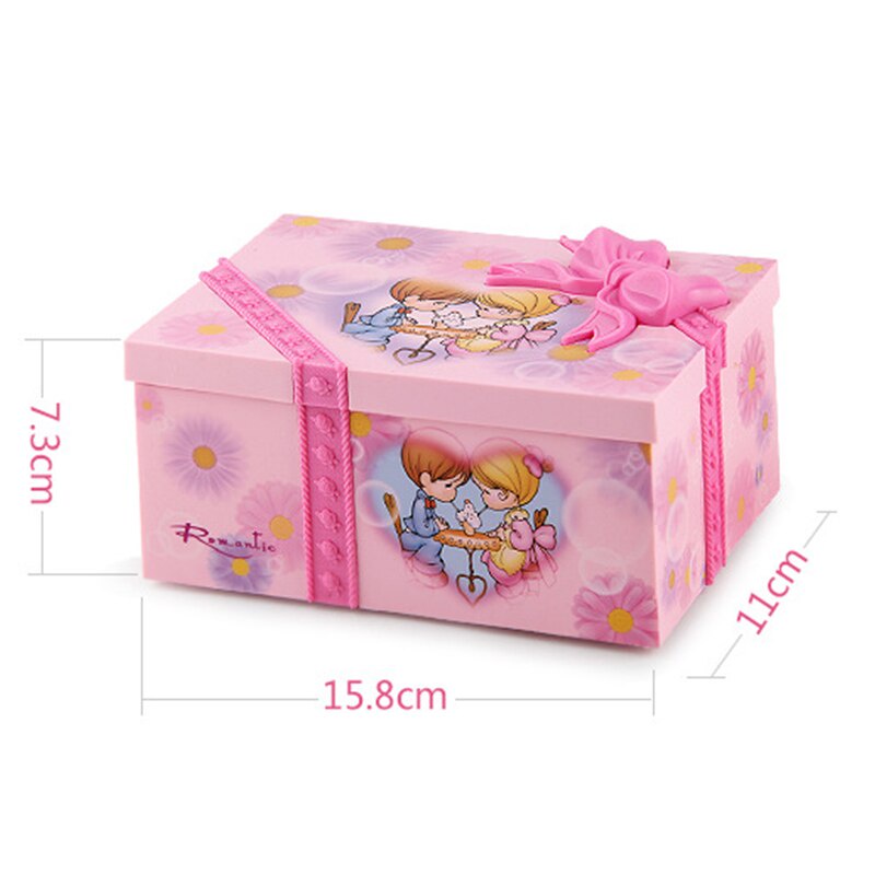 Đồ chơi hộp nhạc công chúa màu hồng đáng yêu cho bé gái 9209