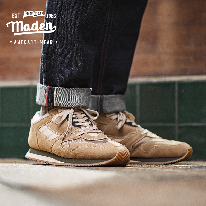 Giày thể thao Maden cổ thấp phong cách 1960s kiểu Anh Quốc cổ điển mới 2022 cho nam