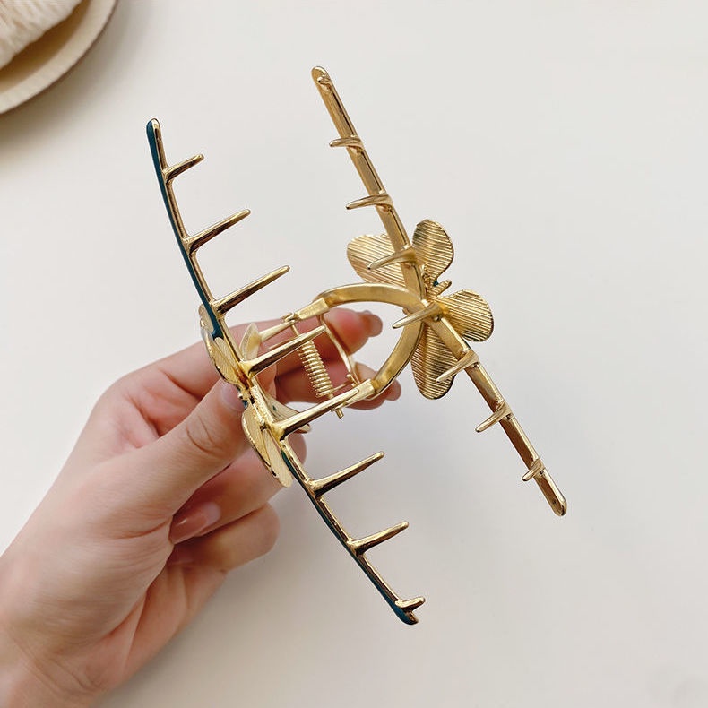 Kẹp Tóc Nơ Sau Lưng Cỡ Lớn Phong Cách Hàn Quốc Xinh Xắn Cho Nữ