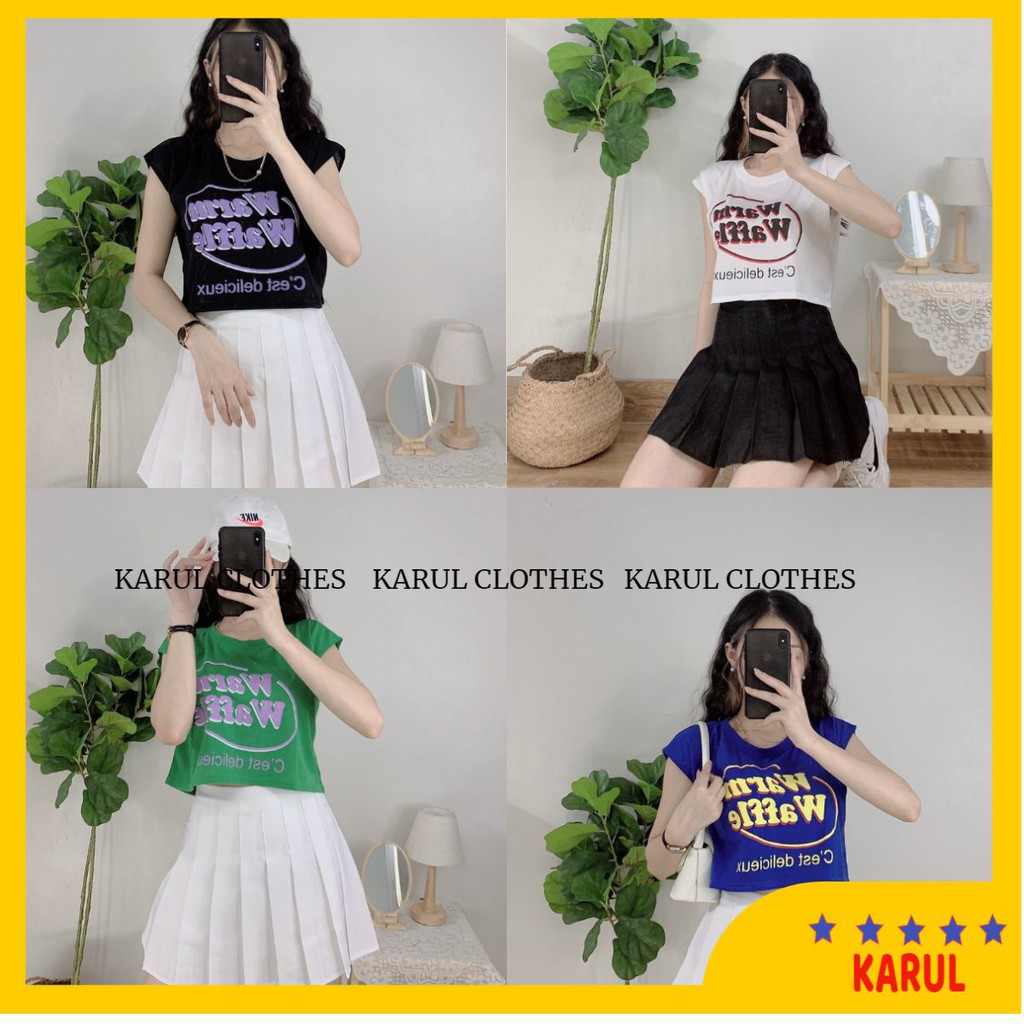 Áo croptop 3 lỗ dưới 55kg - Warm , áo croptop 3 lỗ nhiều màu