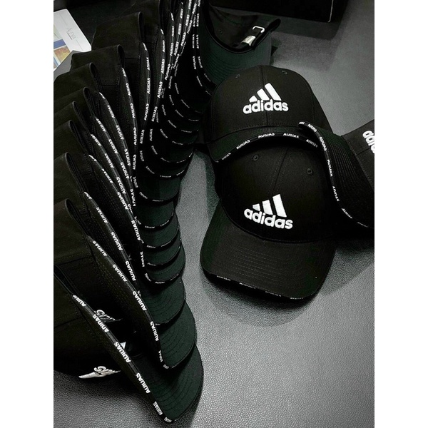 Mũ lưỡi trai-Nón kết Adidas- Trắng-Thời trang nam nữ- Hàng VNXK