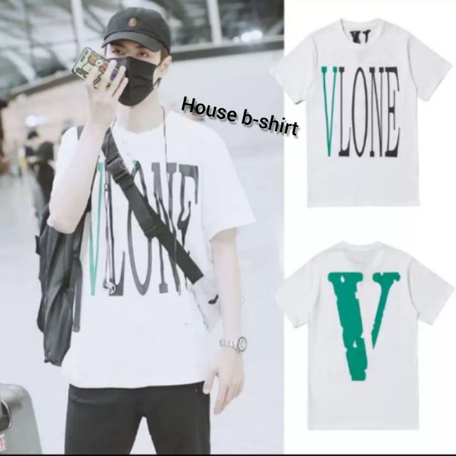 [ hàng đẹp ]Có sẵn áo thun VLone Vương Nhất Bác.đủ sz S M L