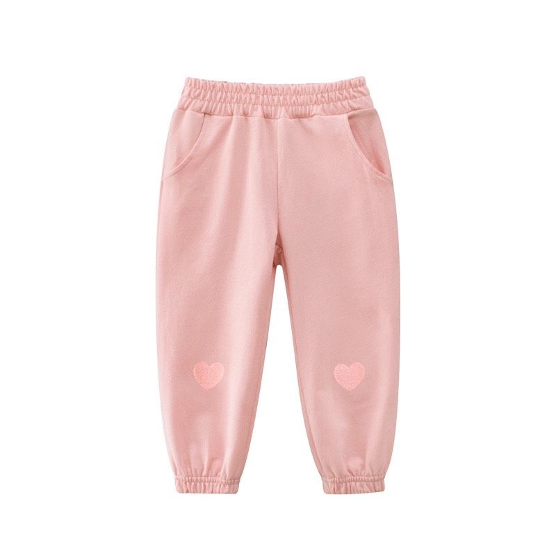 Quần thun bé gái Kotokids Home quần dài chất cotton cho bé gái xinh xắn dễ thương (HK509)