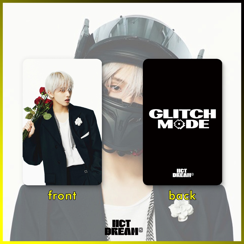 NCT DREAM Album Glitch Mode Photocard Official Card