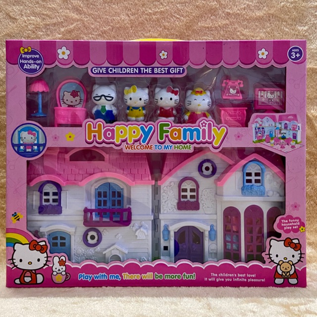 Đồ chơi mô hình ngôi nhà Hello Kitty