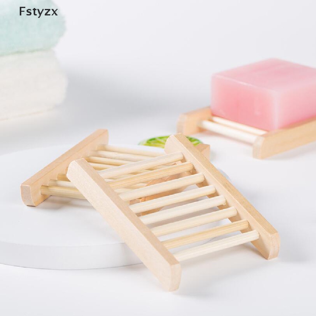 Giá Đỡ Xà Phòng Bằng Gỗ Tre Tự Nhiên Tiện Dụng