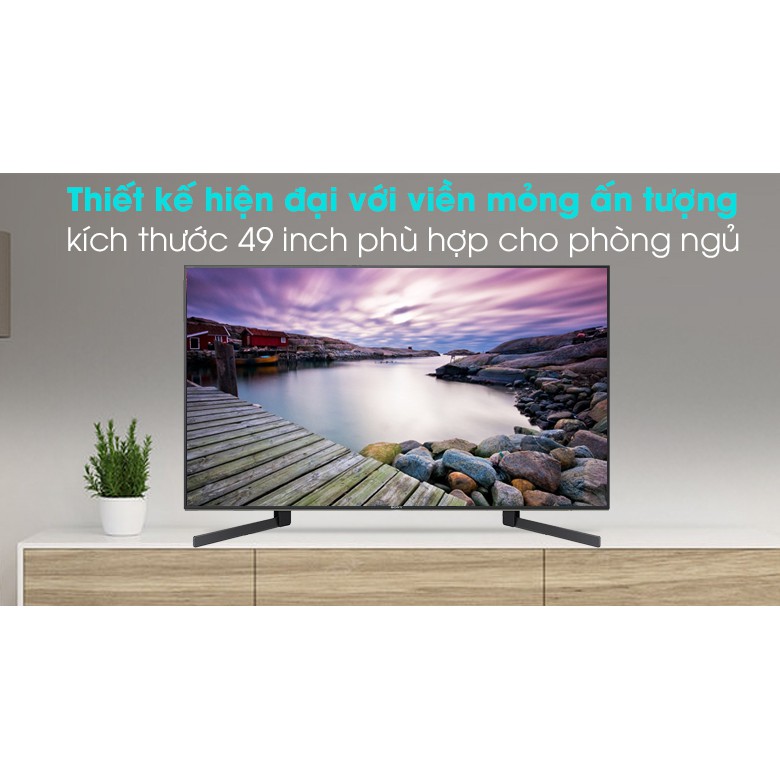 Android Tivi Sony 4K 49 inch KD-49X9500H (Miễn phí giao tại HCM-ngoài tỉnh liên hệ shop)