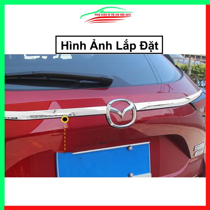 Ốp tay mở cốp mạ Crom CX-5 2018-2021 trang trí xe chống va đập hiệu quả