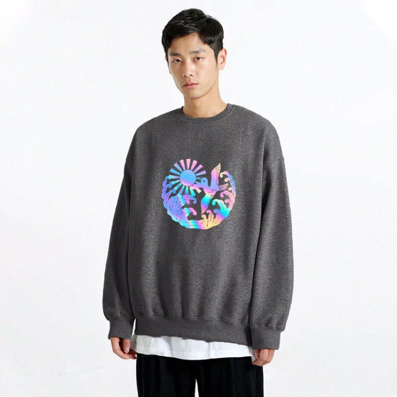 Áo hoodie Sweater Unisex nỉ cao cấp êm mịn nam nữ mix đều ngầu